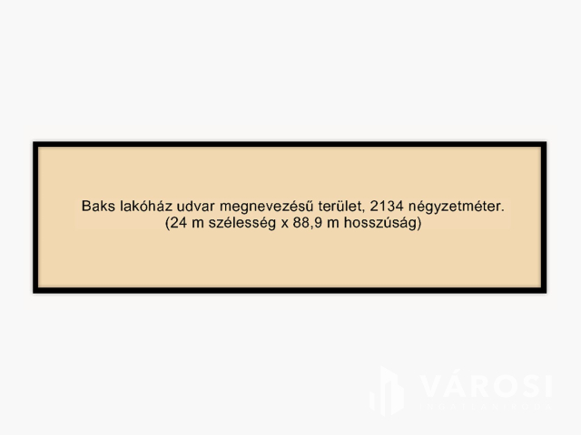 Baksi telek eladó