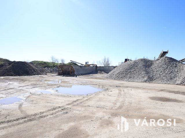 Felszerelt kőtörő telep Békéscsabán eladó