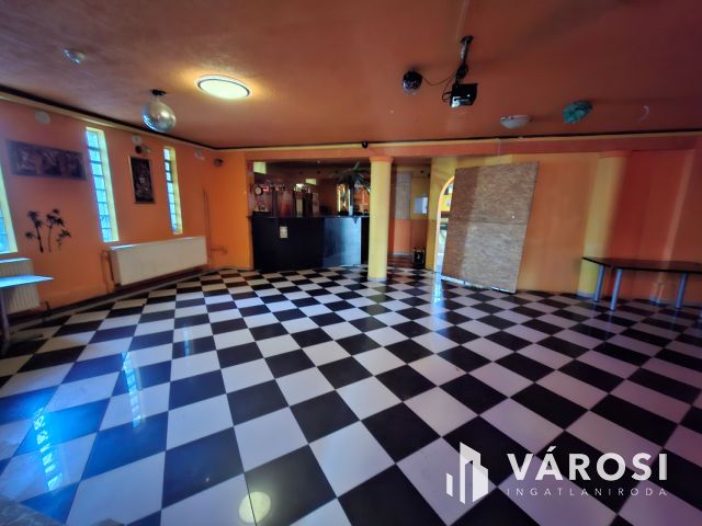 Működő DISCÓ épület, autószerelő műhely, telephely egyben