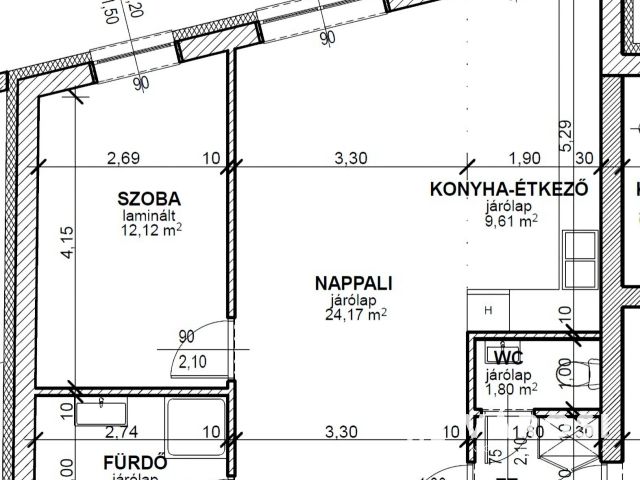 Belvárosi új építésű lakás