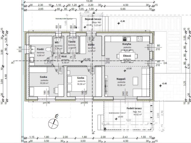 Új építésű modern otthon Siófokon